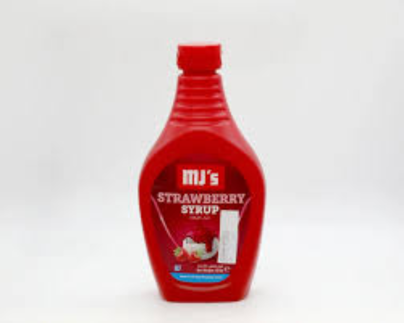 MJ STRAWBERRY SYRUP 624G